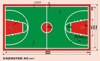 羽毛球场地坪漆施工-广州美地美地坪漆厂家