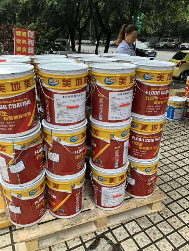 广州地坪漆施工时有色差的原因和解决办法