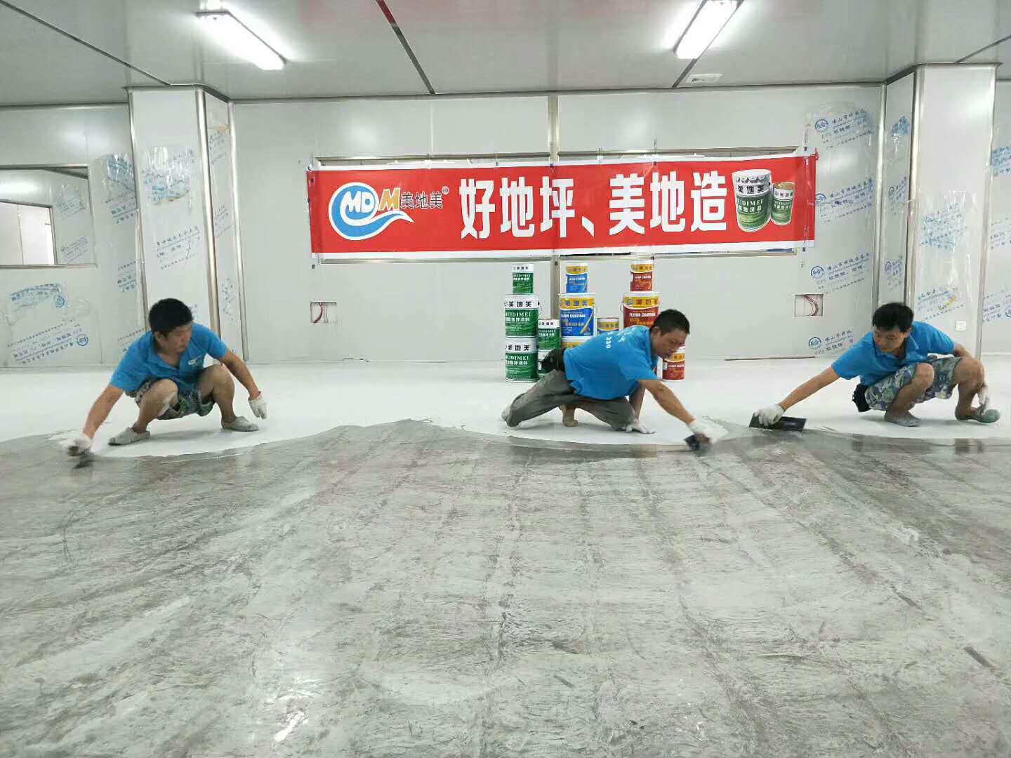 广州水性环氧地坪漆施工为什么不能做厚
