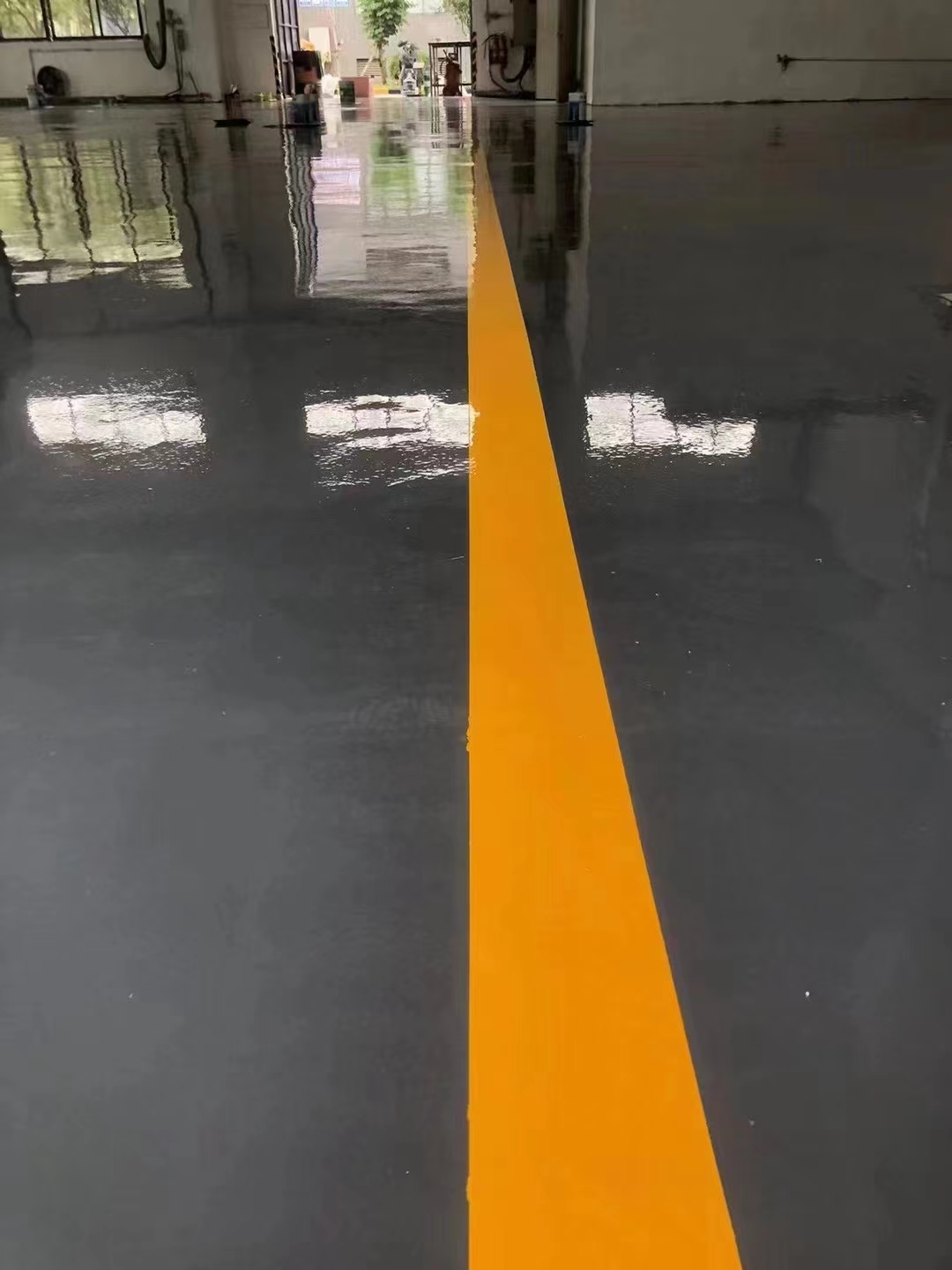 聚氨酯地坪涂料划线主要用于什么地面